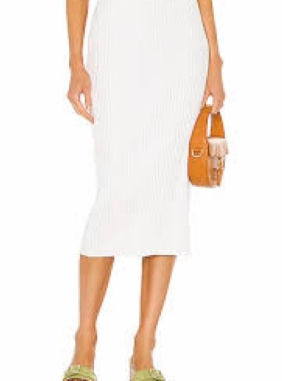 New Enza Costa Rib Sweater Knit Pencil Skirt